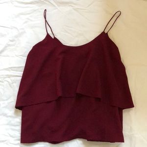 Maroon Tank Top